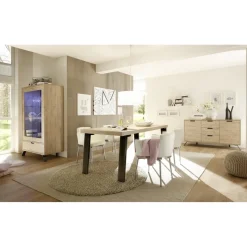 3S. x Home Table salle à manger style industriel 189 cm PALMA Online