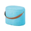 3S. x Home Tabouret Coffre Bleu SAVANA New