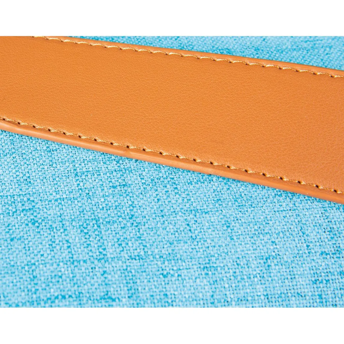 3S. x Home Tabouret Coffre Bleu SAVANA New