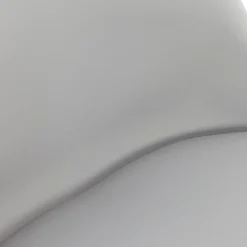 ALTEREGO Tabouret de bar design 'LEMON' gris avec pied en métal noir Outlet