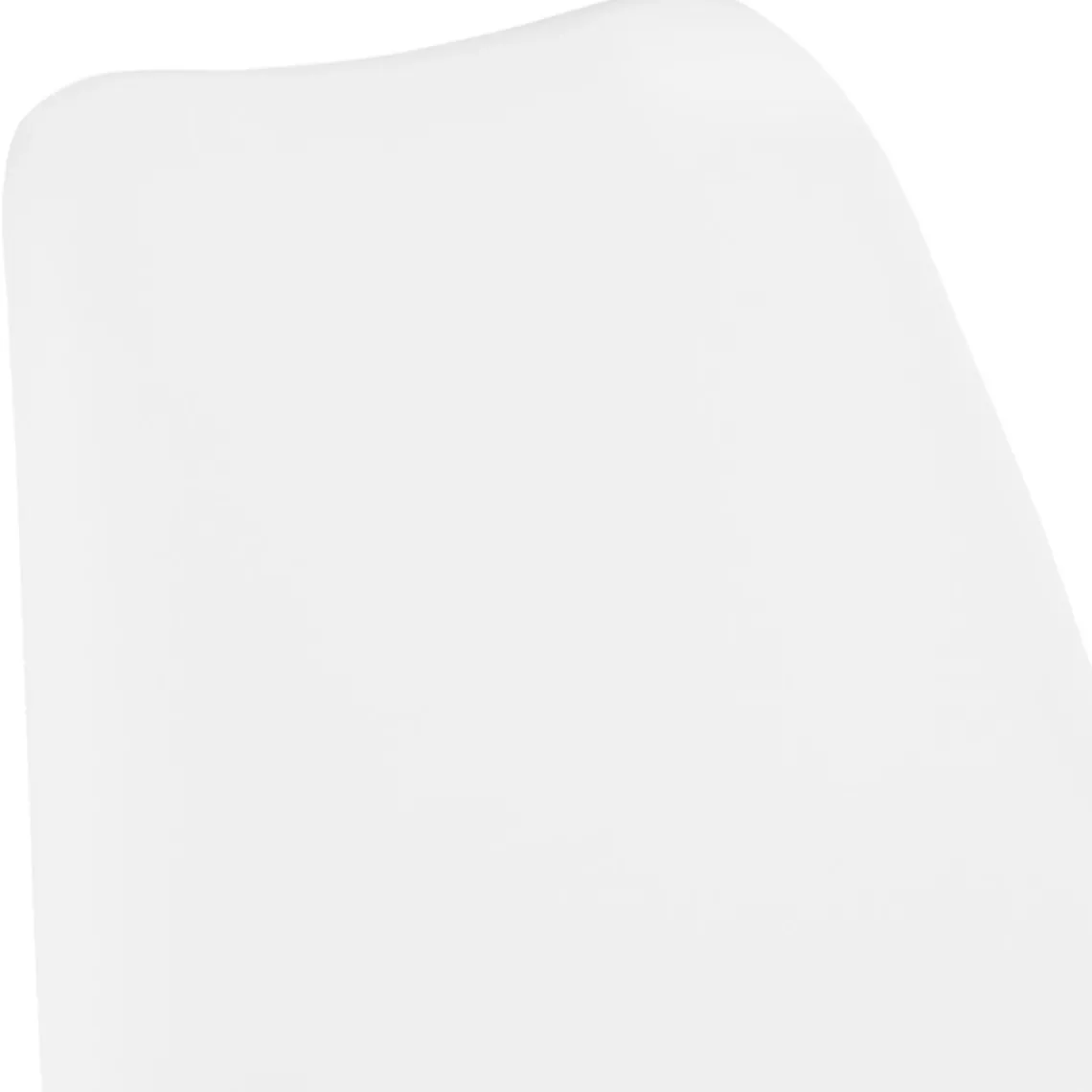 ALTEREGO Tabouret de bar design 'LEMON' blanc avec pied en métal noir Discount