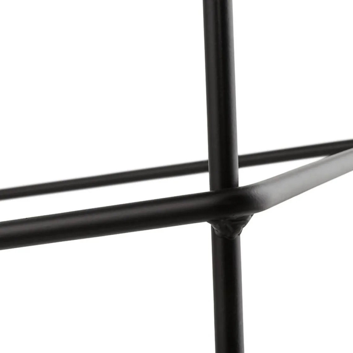 ALTEREGO Tabouret de bar 'EKTOR' gris clair en tissu empilable Hot