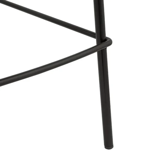 ALTEREGO Tabouret snack mi-hauteur 'LARISSA MINI' en velours vert New