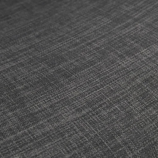 ALTEREGO Tabouret snack mi-hauteur scandinave 'BALTIK MINI' en tissu gris Clearance