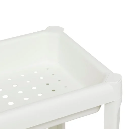 3S. x Home Étagère 4 niveaux en plastique blanc Outlet