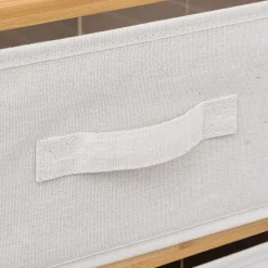 3S. x Home Étagère avec 3 paniers en bambou marron Outlet