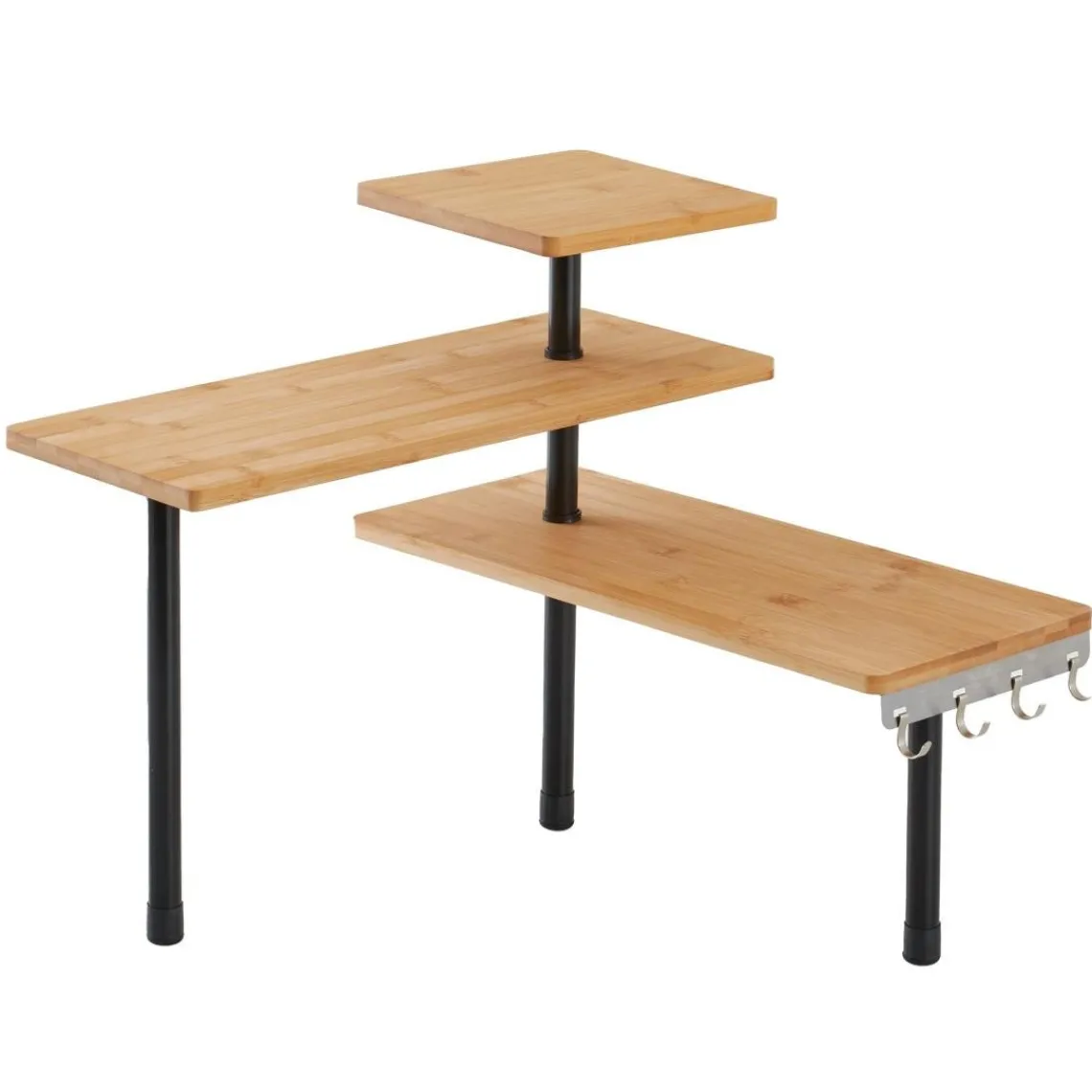 Becquet Étagère d'angle bambou michou Best