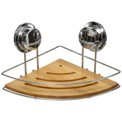 3S. x Home Étagère d'angle en métal et bambou Sale