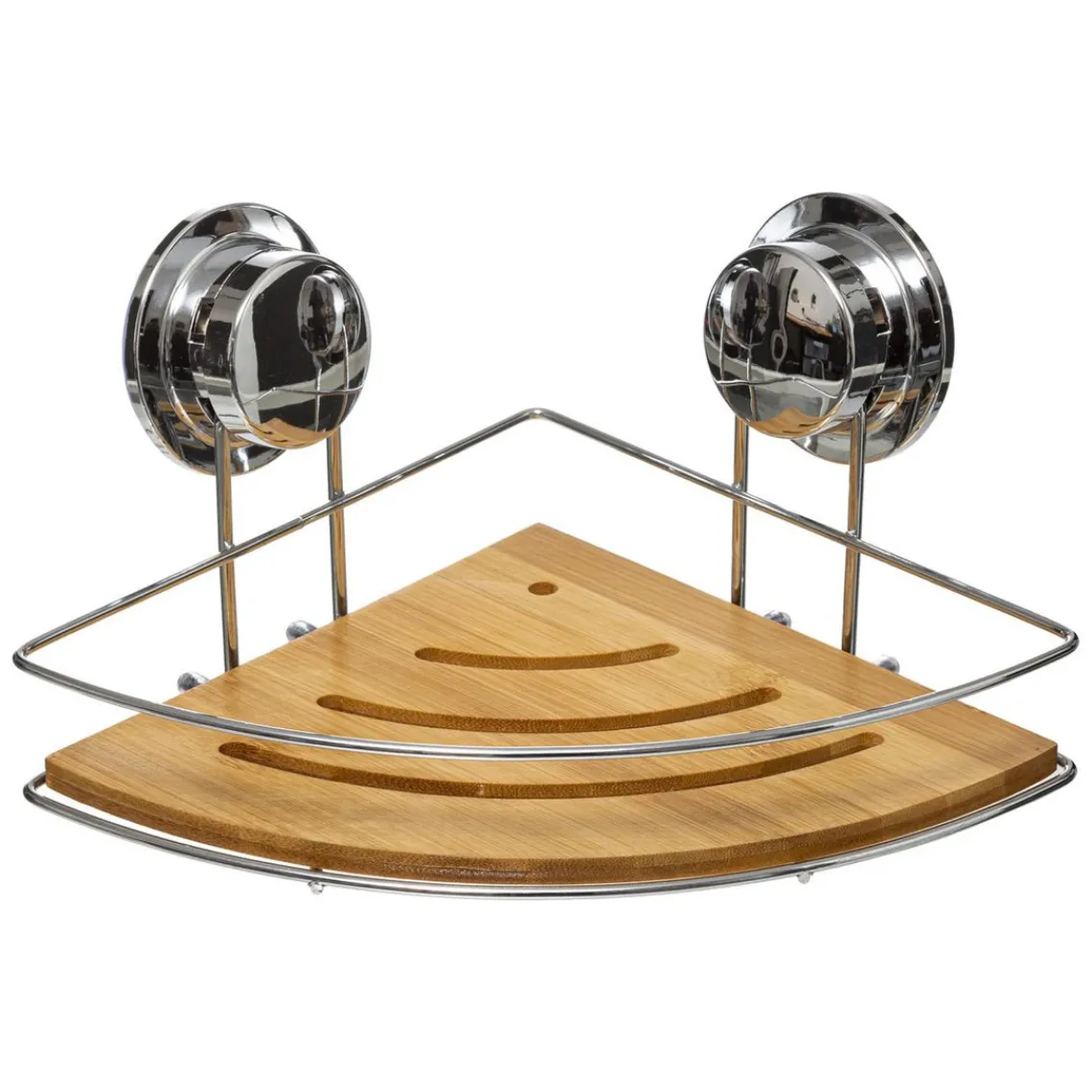 3S. x Home Étagère d'angle en métal et bambou Sale