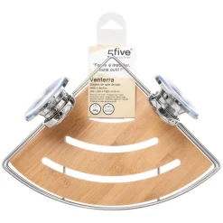 3S. x Home Étagère d'angle en métal et bambou Sale