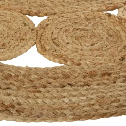 3S. x Home Tapis ajouré vent jute D120 New