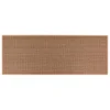 3S. x Home Tapis anti-dérapant tissu chiné