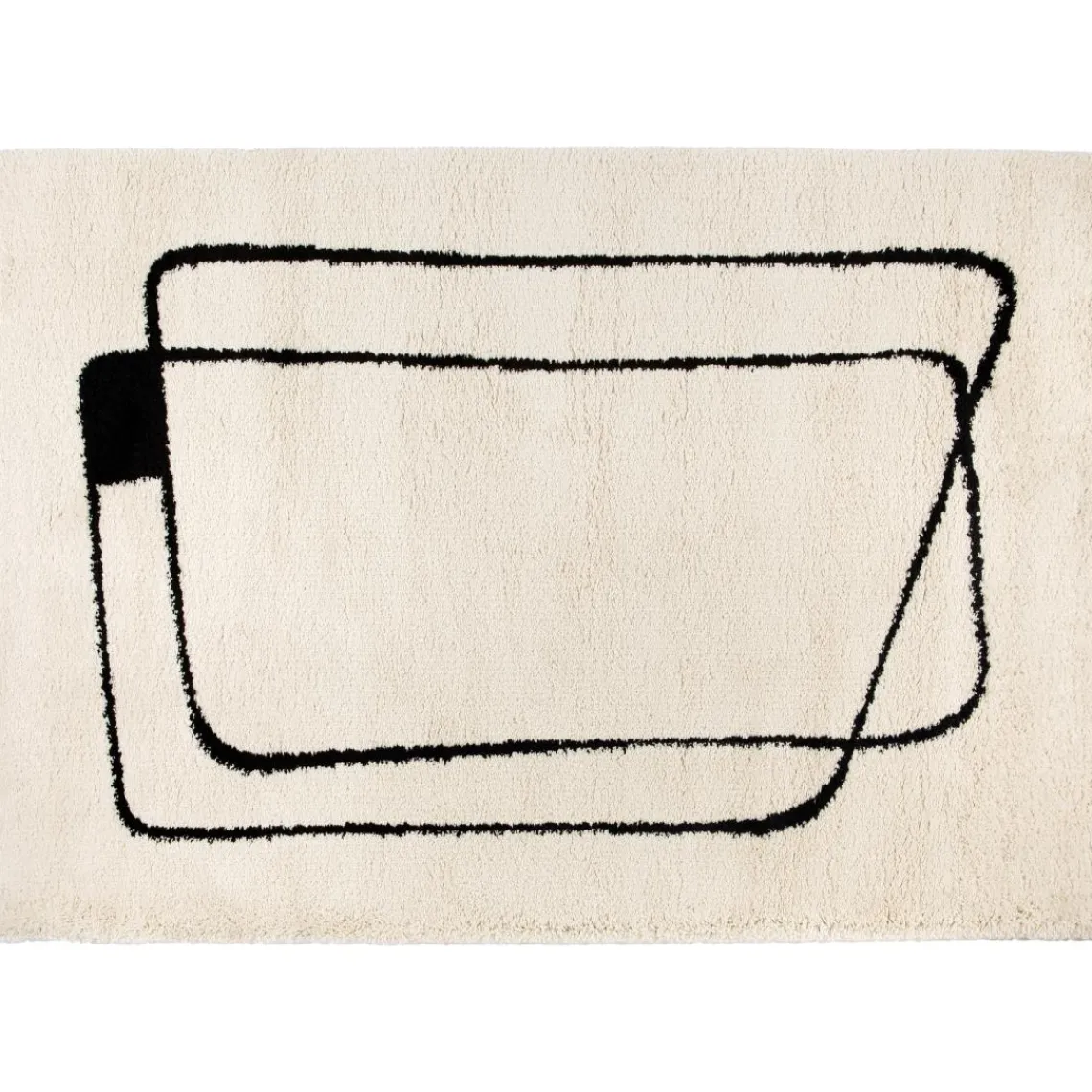 Maison Vivaraise Tapis Azara Neige 160 x 230 x 3 cm