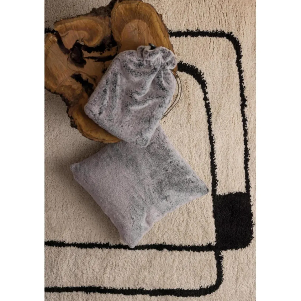 Maison Vivaraise Tapis Azara Neige 160 x 230 x 3 cm