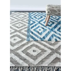 Maison Vivaraise Tapis Bleu SANAA Sale