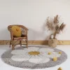 3S. x Home TAPIS BOHEMIAN ROND BEIGE DAISY Online