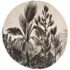 3S. x Home Tapis Box coton imprimé ethnique D90cm Discount