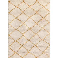 Maison Vivaraise Tapis Casablanca 2 Cuivre 120 x 170 x 3 cm Curry New