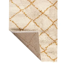 Maison Vivaraise Tapis Casablanca 2 Cuivre 120 x 170 x 3 cm Curry New