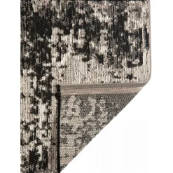 Maison Vivaraise Tapis Catania 2 outdoor 60 x 110 Noir Discount