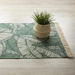3S. x Home Tapis Coton Jungle