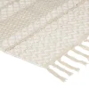 3S. x Home Tapis Coton Sable motifs petit losange Cuivre 60 x 90 Box Discount