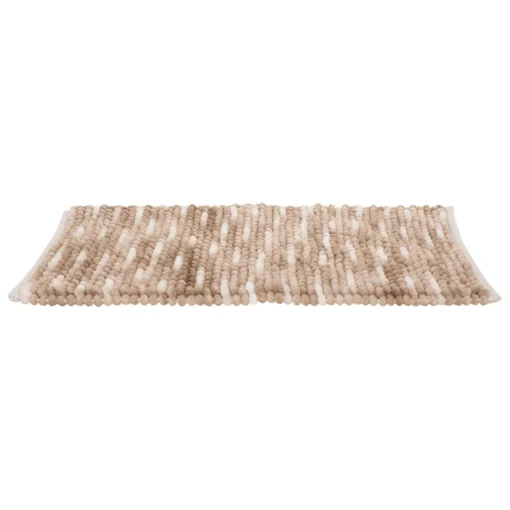 3S. x Home Tapis de bain boule en coton Beige Outlet