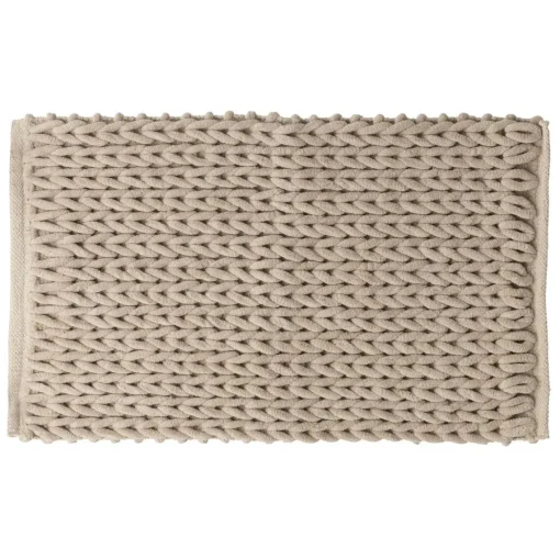 3S. x Home Tapis de bain 50x75 cm Beige Discount