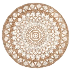 Today Tapis de Sol Rond 120 cm Jute Best