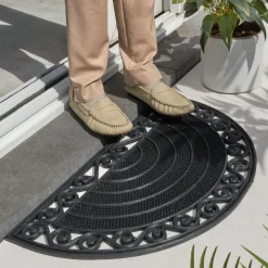 Becquet Tapis d'extérieur demi-lune GRELUNE Sale