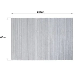 Macabane Tapis d’extérieur gris chiné QUENTIN
