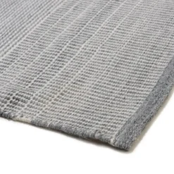 Macabane Tapis d’extérieur rectangulaire gris et blanc QUENTIN Best