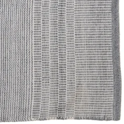 Macabane Tapis d’extérieur rectangulaire gris et blanc QUENTIN Best
