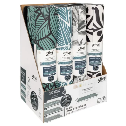 3S. x Home Tapis diatomite blanc et noir Online