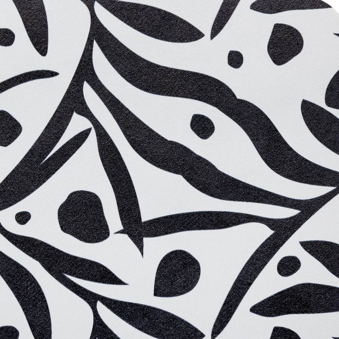 3S. x Home Tapis diatomite Noir et blanc Sale