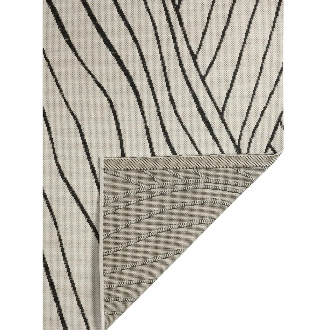 Maison Vivaraise Tapis Dusko outdoor Tonnerre 160 x 230 Gris foncé Outlet