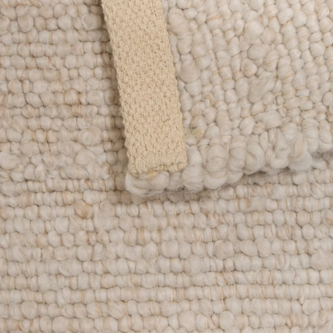 3S. x Home Tapis effet laine Volna Ivoire Sale