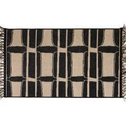 Maison Vivaraise Tapis Elam Naturel 60 x 110