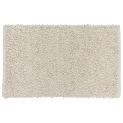 3S. x Home Tapis en coton et polyester Soana blanc Best