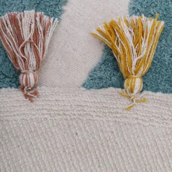 3S. x Home Tapis enfant arc en ciel avec pompons RAINBOW Outlet