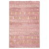 3S. x Home Tapis enfant girly en jute rose Best