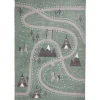 3S. x Home Tapis enfant imprimé western 100x140 BOVISTO Hot