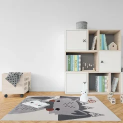 3S. x Home Tapis enfant renard MR FOX M Best