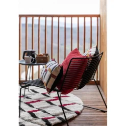 Maison Vivaraise Tapis Erika Neige diamètre 160 cm Discount