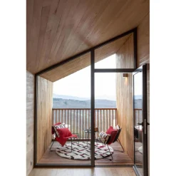 Maison Vivaraise Tapis Erika Neige diamètre 160 cm Discount