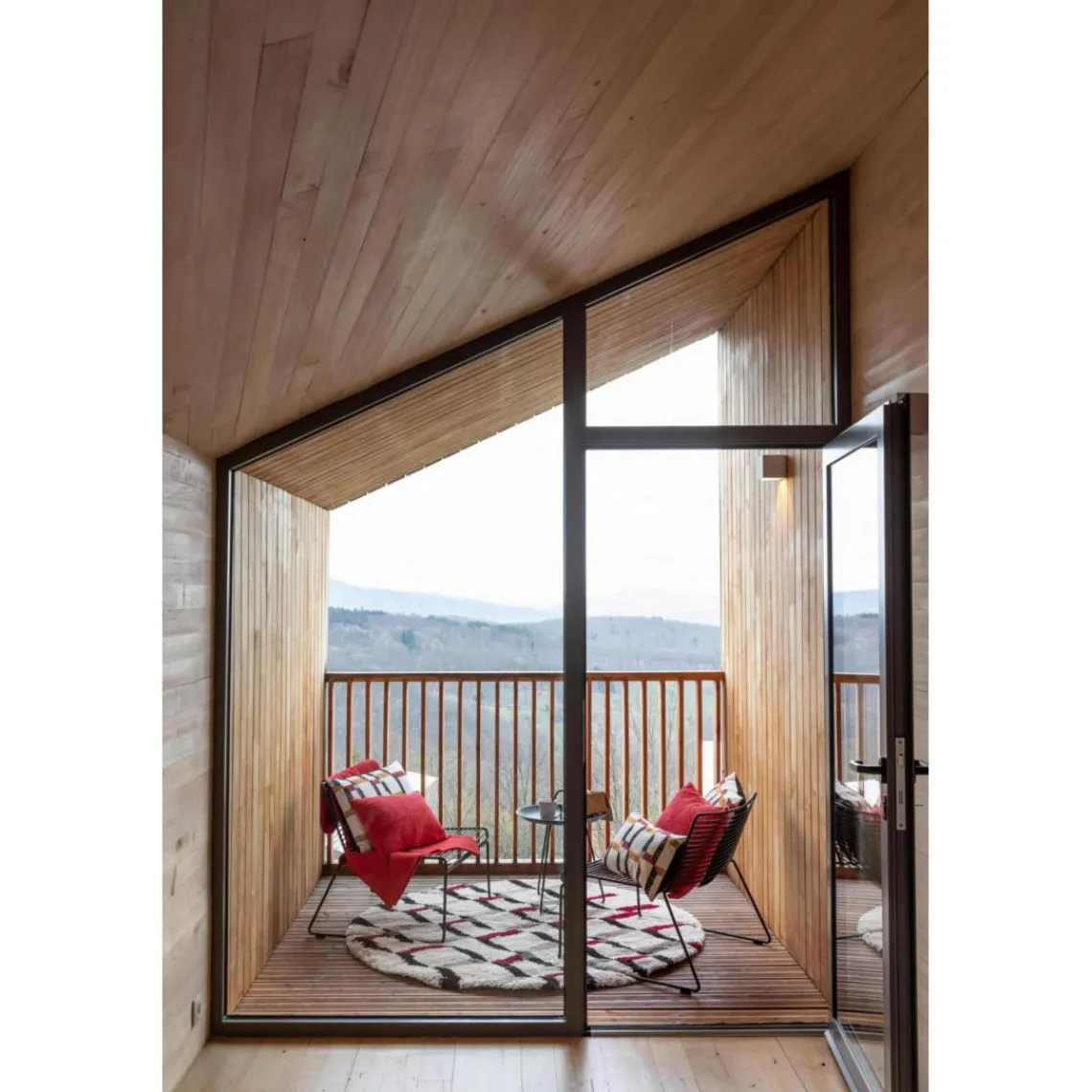 Maison Vivaraise Tapis Erika Neige diamètre 160 cm Discount