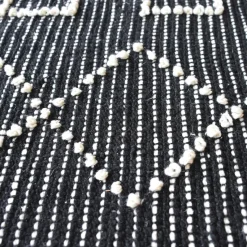 Maison Vivaraise Tapis Gimie Charbon/ivoire 120 x 180 Best