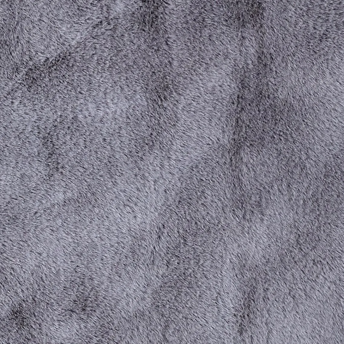 3S. x Home Tapis Imitation Poil Fin 120x170cm en polyester Gris New