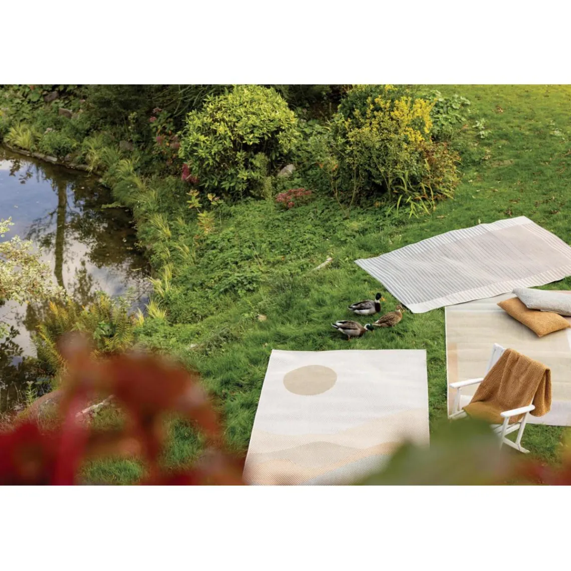 Maison Vivaraise Tapis Iria outdoor Multico 120 x 170 Outlet