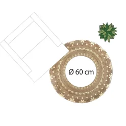 3S. x Home Tapis Juté Doré Brillant Discount